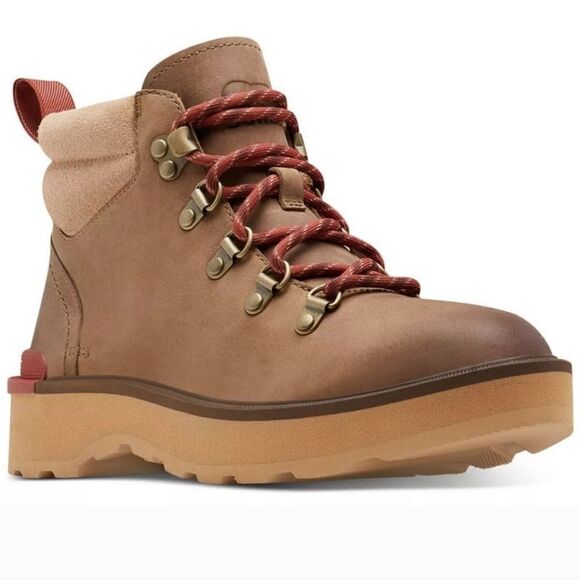 Sorel Hi-Line Hiker Umber Tawny Buff Hiker Boot Sz 7 - Picture 1 of 11